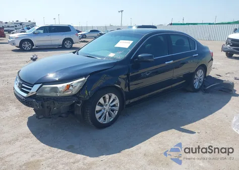 2013 Honda Accord Ex-L V-6 из США, поврежденный, VIN 1HGCR3F88DA043763